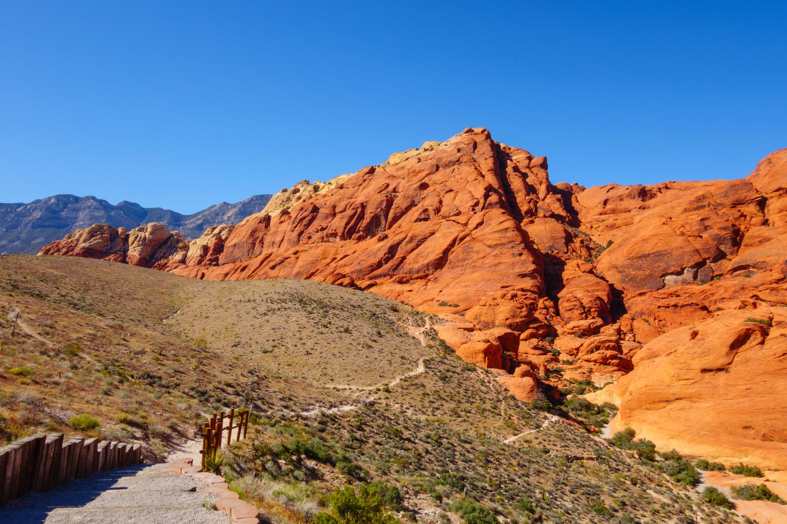 Image may contain Nature Outdoors Wilderness Rock Path Scenery Mountain Valley Mountain Range Peak and Canyon