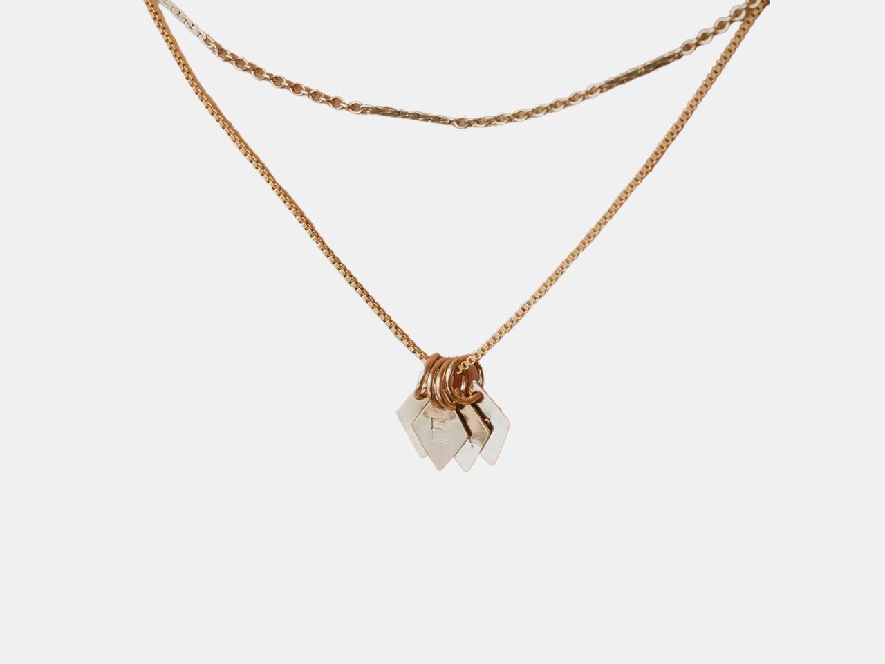 gold necklace