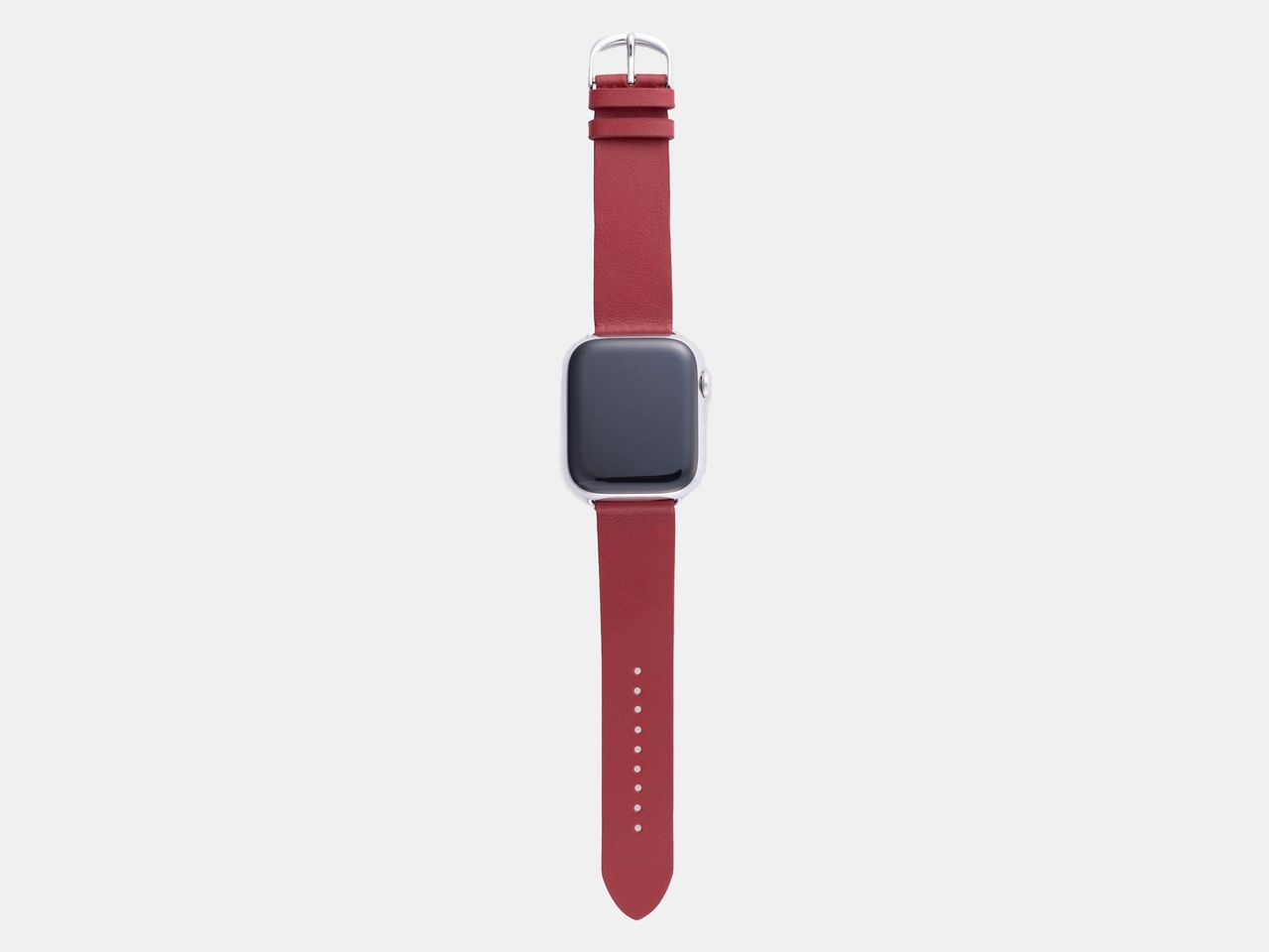 red apple watch strap