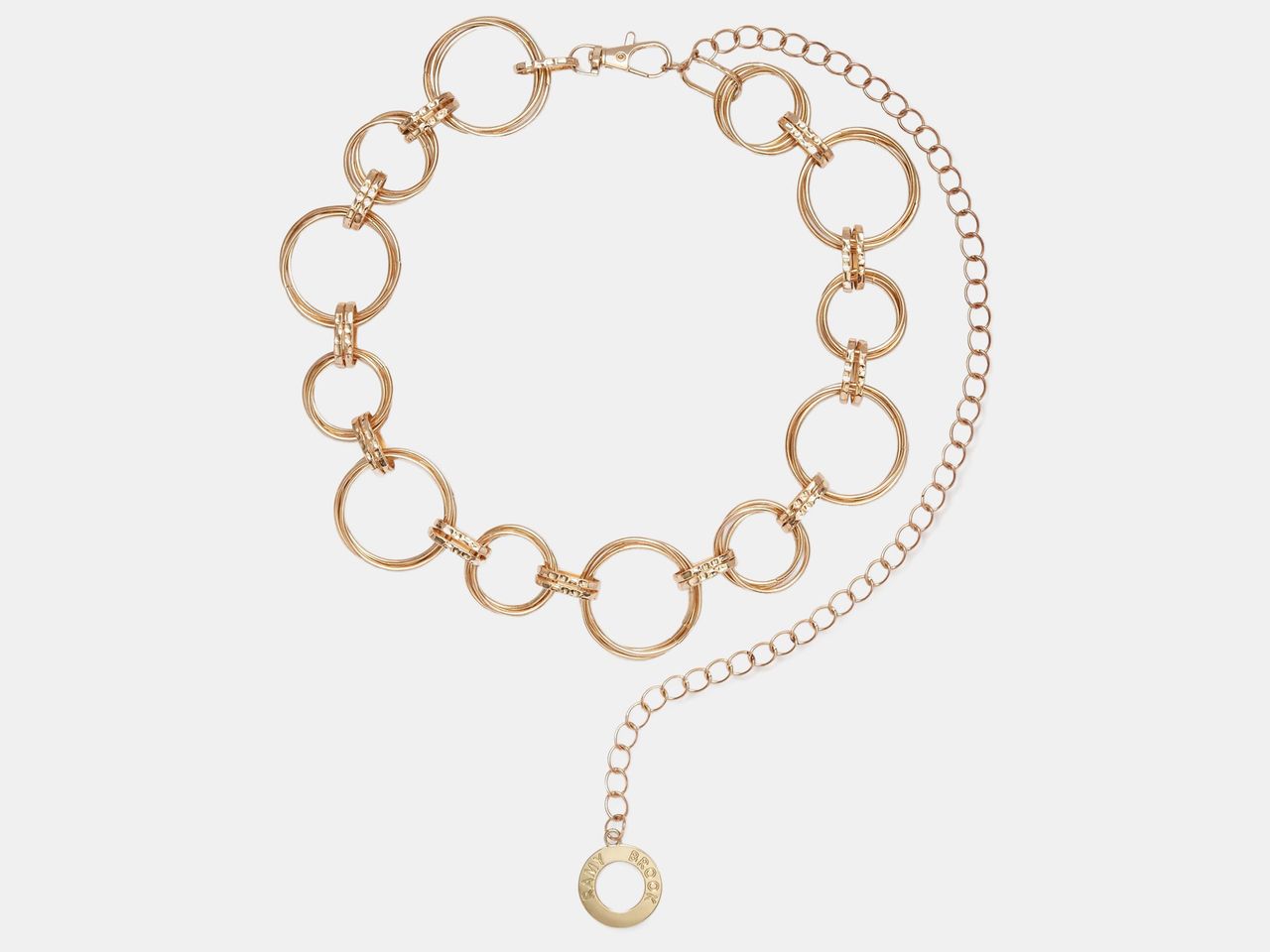 gold chain belt
