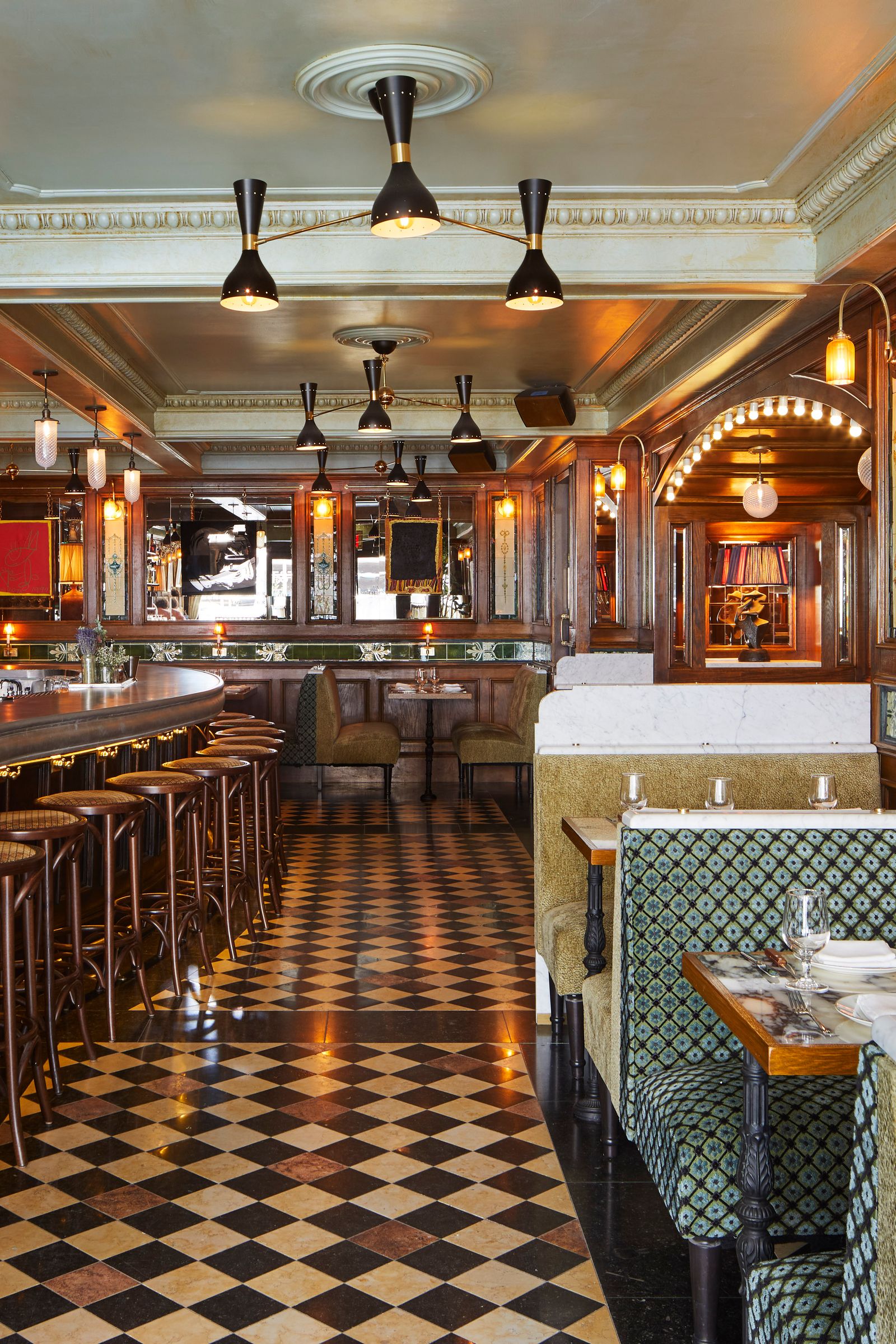 Cafe Chelsea inside the Hotel Chelsea