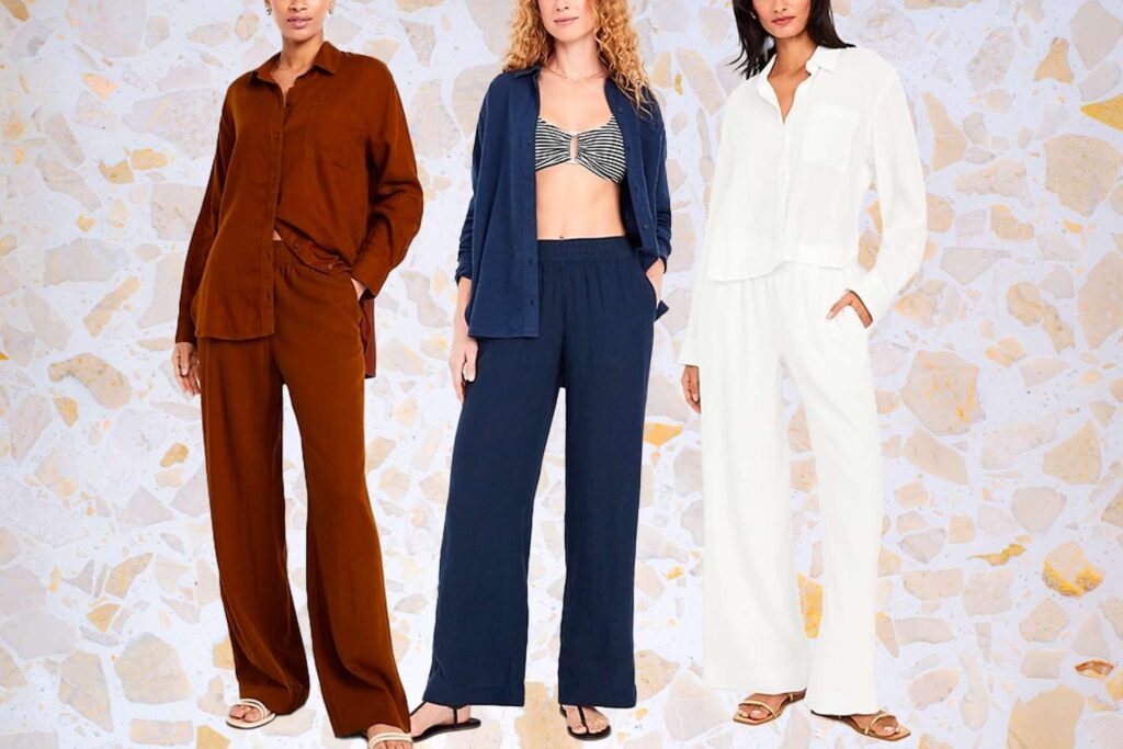 This Old Navy Linen Set Is the Best Travel Outfit