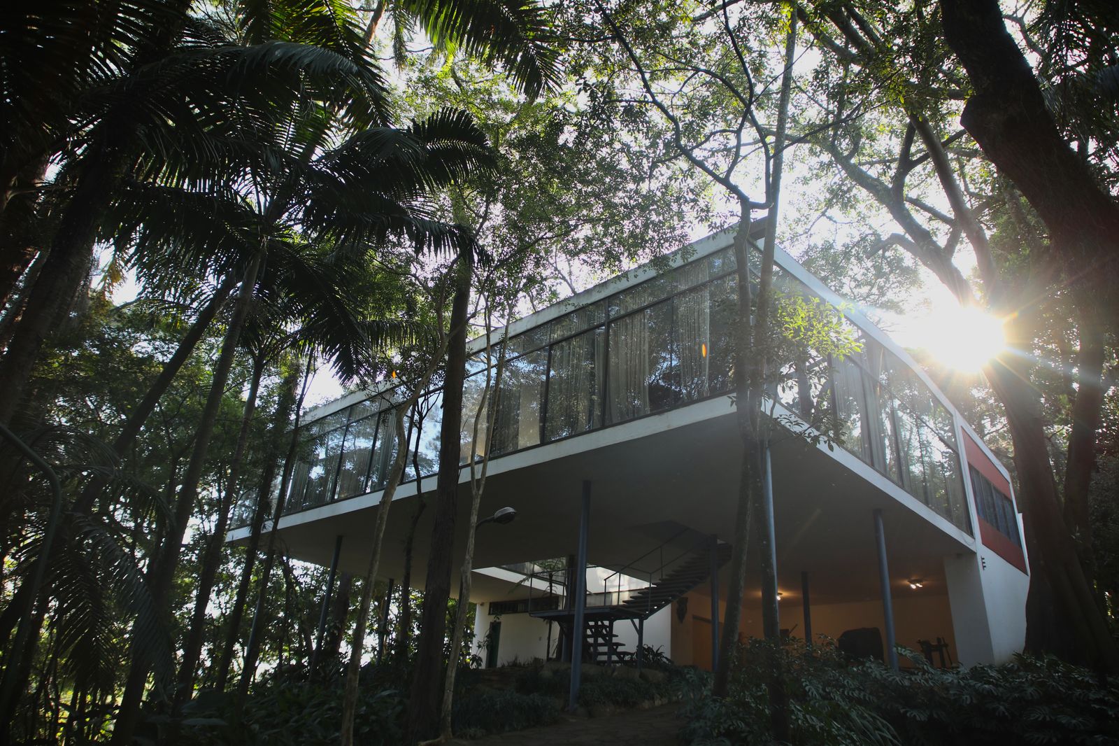 Image may contain Architecture Building Hotel Resort Land Nature Outdoors Plant Rainforest Tree and Vegetation