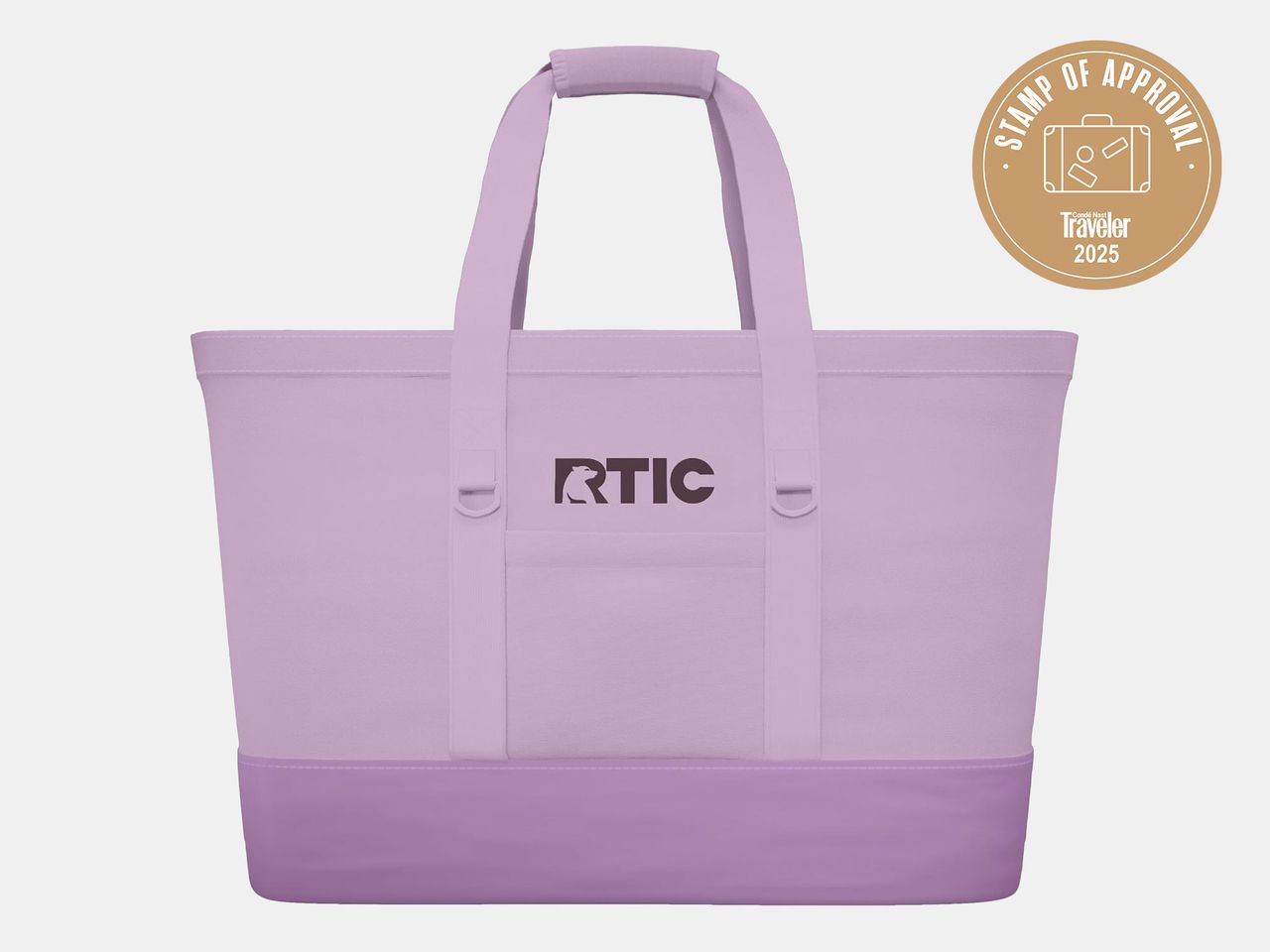 purple cooler bag