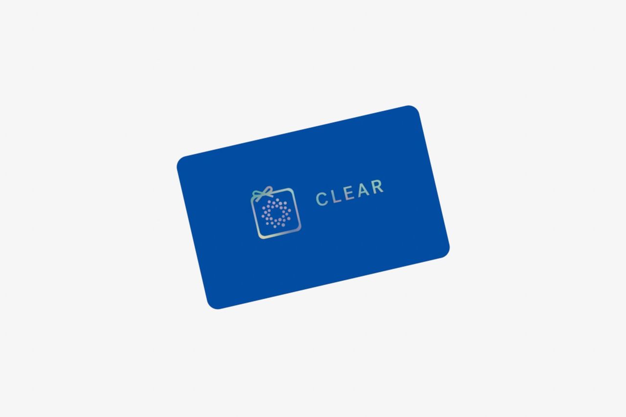 Last minute holiday gifts: Clear gift card