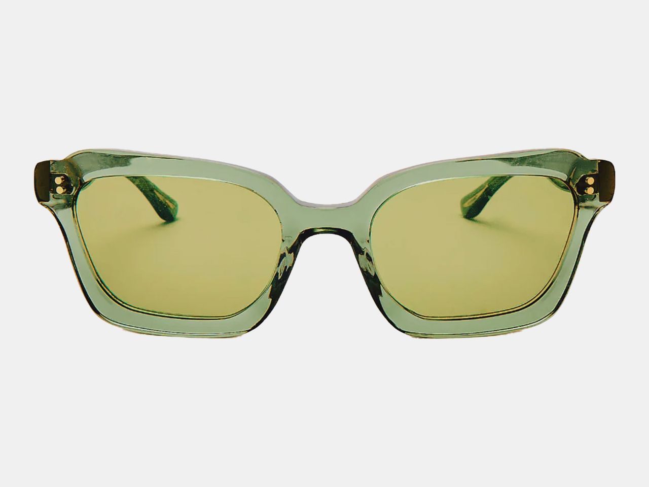green sunglasses
