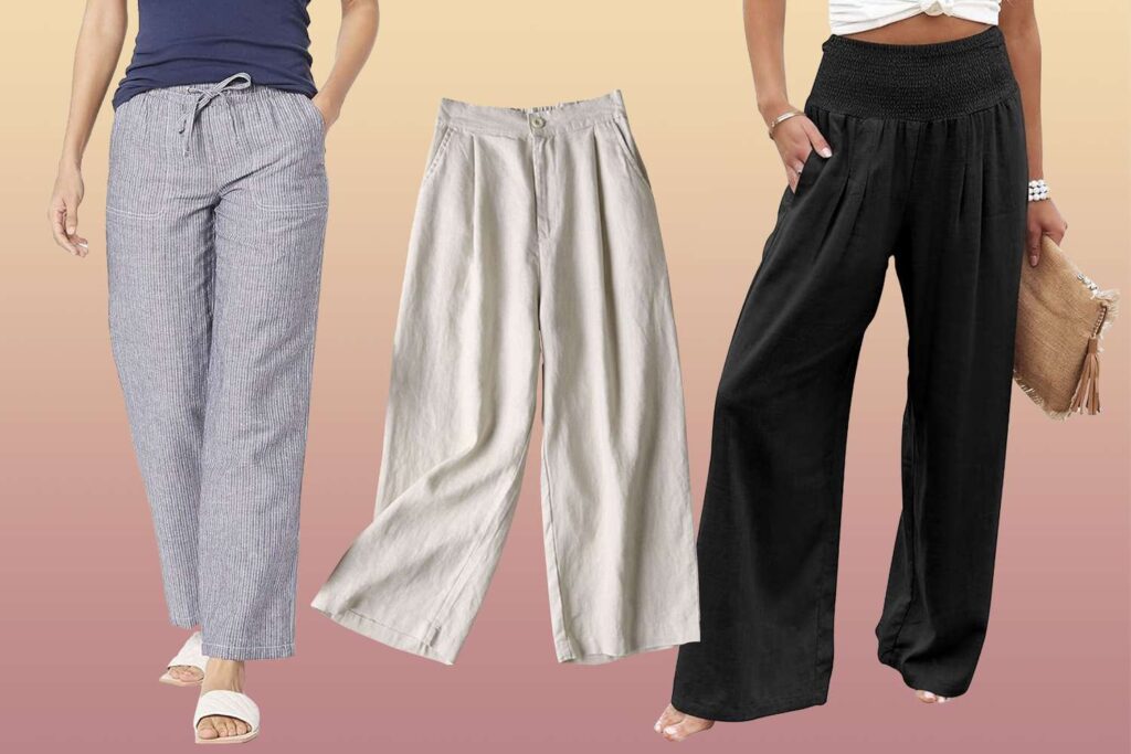10 Best Cooling Linen Pants Under $40 at Amazon