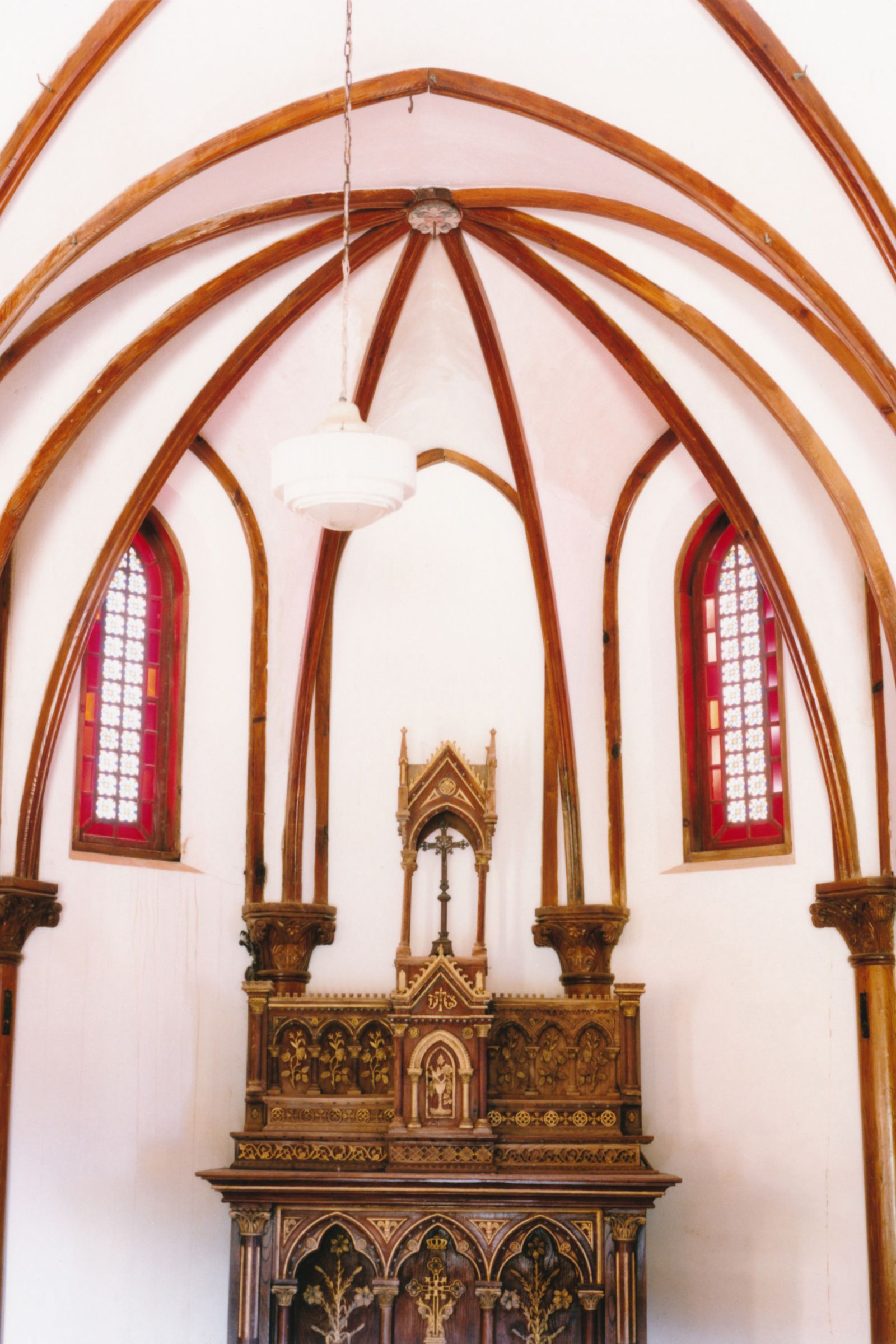Image may contain Altar Architecture Building Church Prayer Person and Indoors