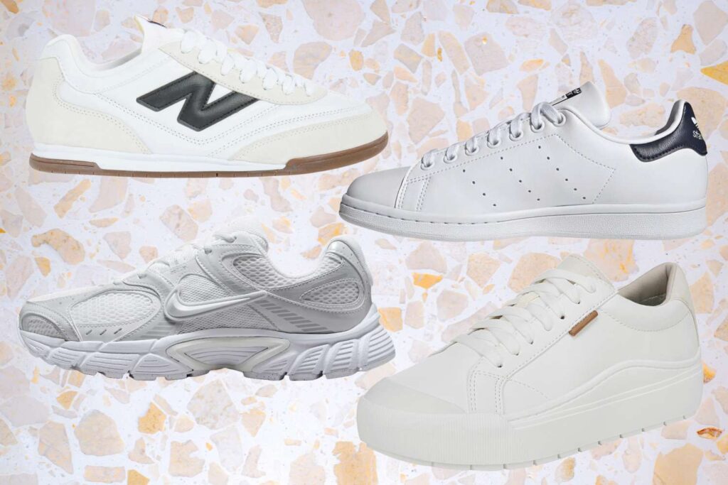12 Best Podiatrist-approved White Sneakers for Travel