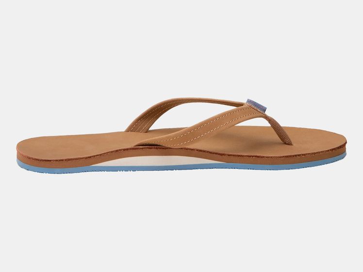 brown flip flop