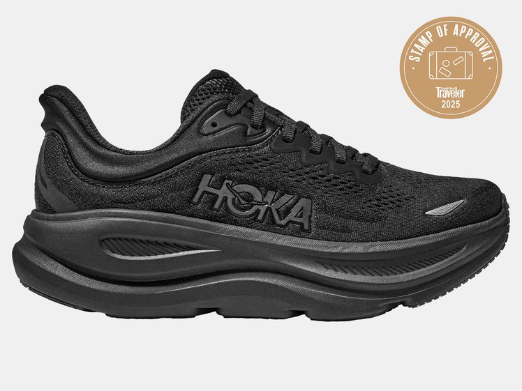 black sneaker