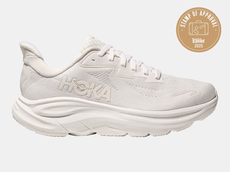 white sneaker