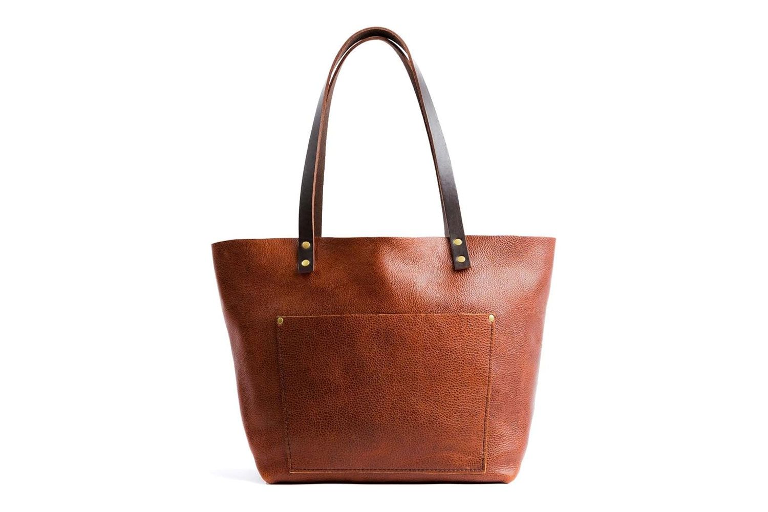 Portland Leather Goods Oversized Leather Tote Bag