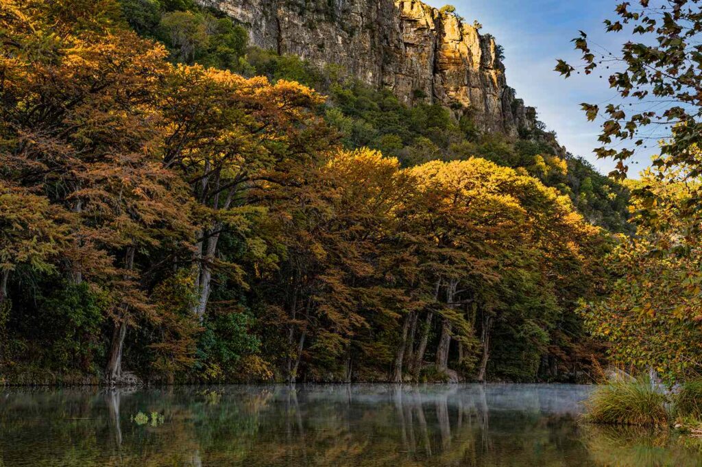 Garner State Park Is the Best Fall Foliage Destination in Texas