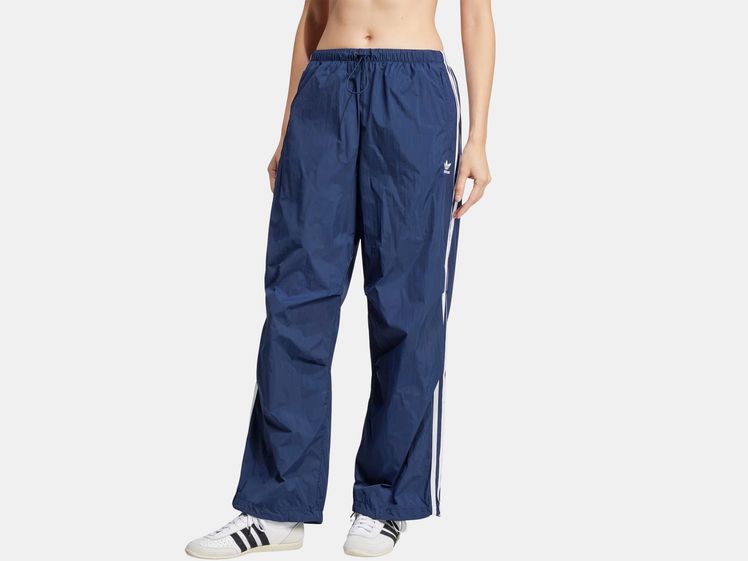 model in track pants
