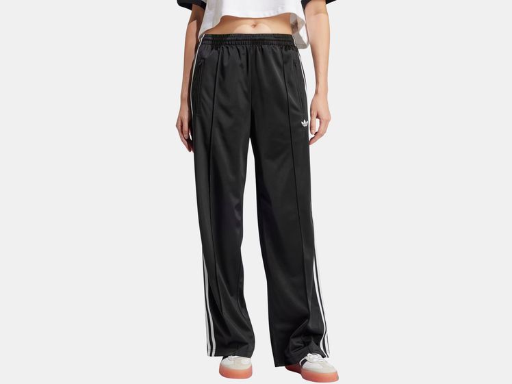 model in track pants