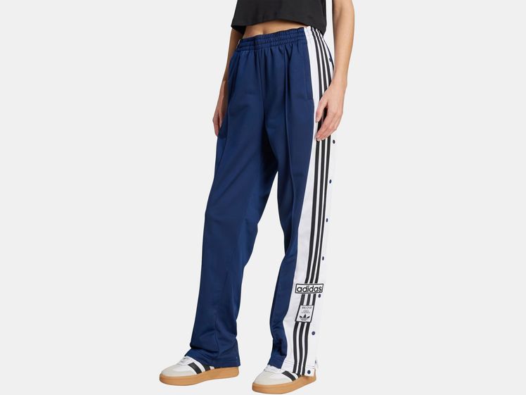 model in track pants