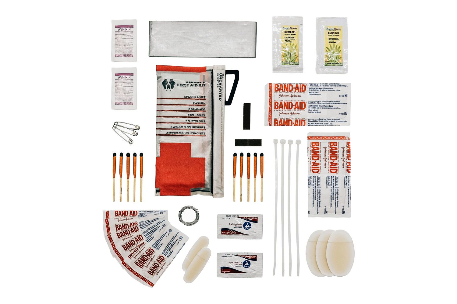 Huckberry Uncharted Supply Co. Travel-Sized First Aid Kit