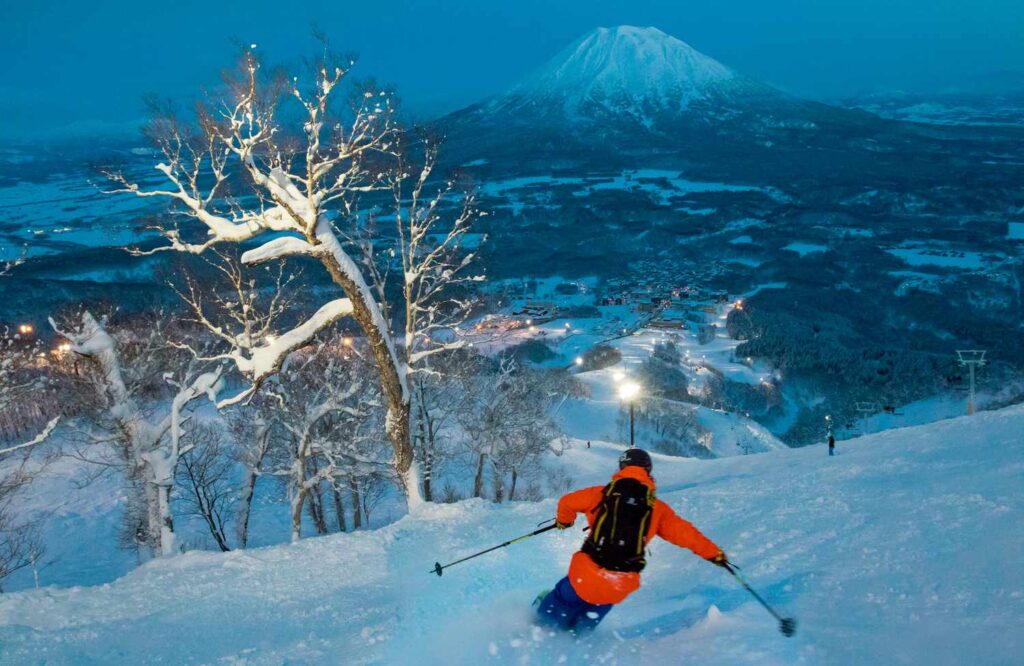 Why this Japanese Ski Resort might be the best place to ski at night in the entire world Why This Japanese Ski Resort Might Be the Best Place in the World to Ski at Night