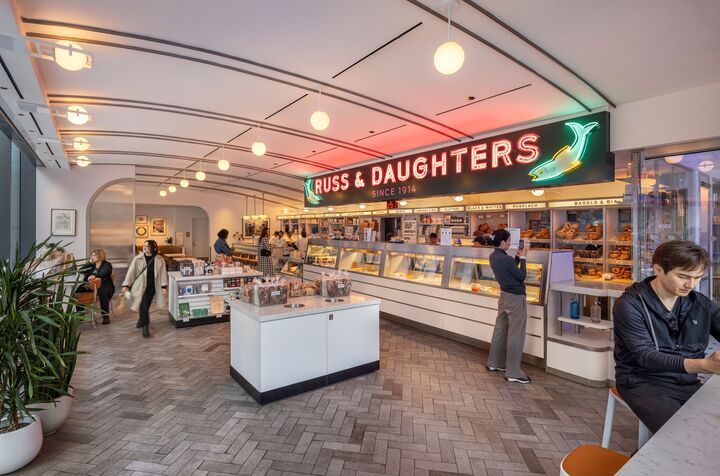 Russ amp Daughters famous for its loxtopped bagels has been in business for more than a century.
