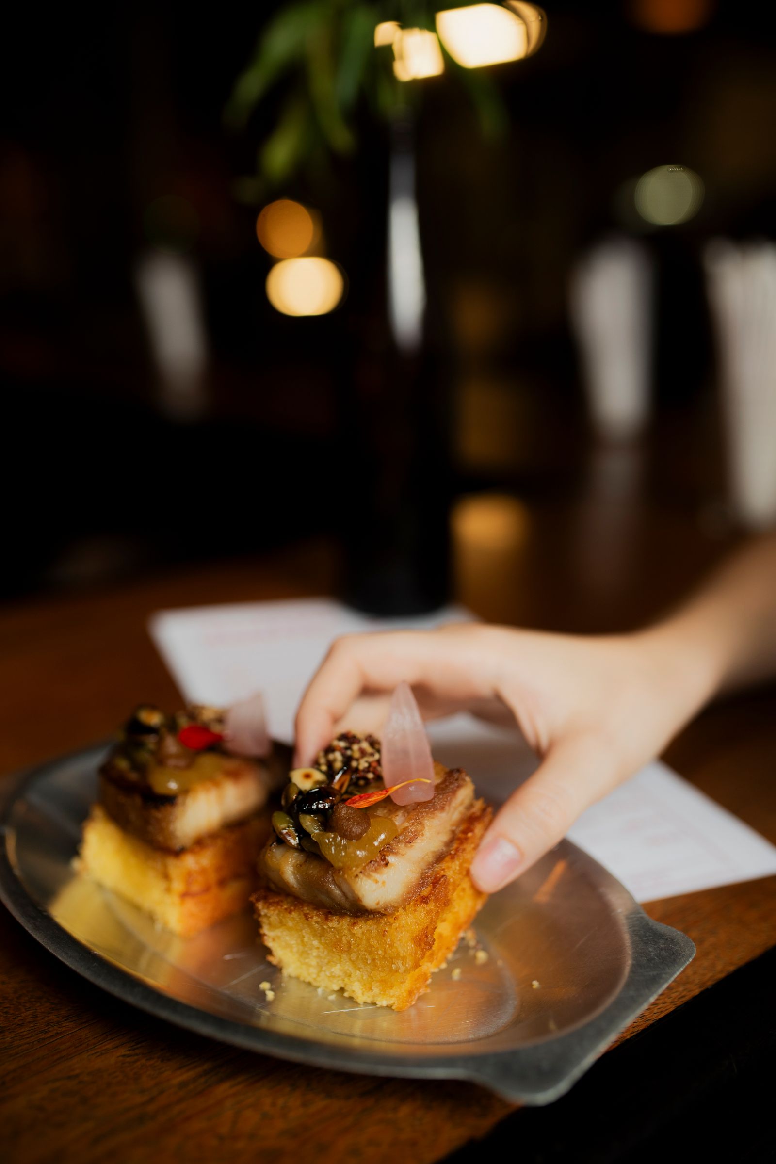 Image may contain Food Food Presentation Brunch Bread and Plate