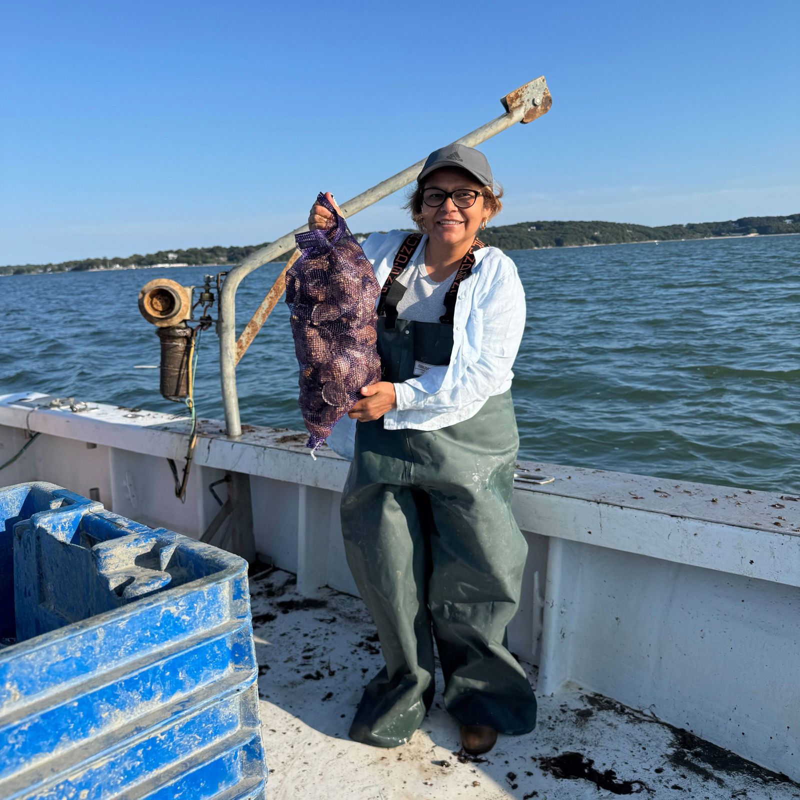 Image may contain Clothing Pants Axe Device Tool Weapon Outdoors Nature and Sky