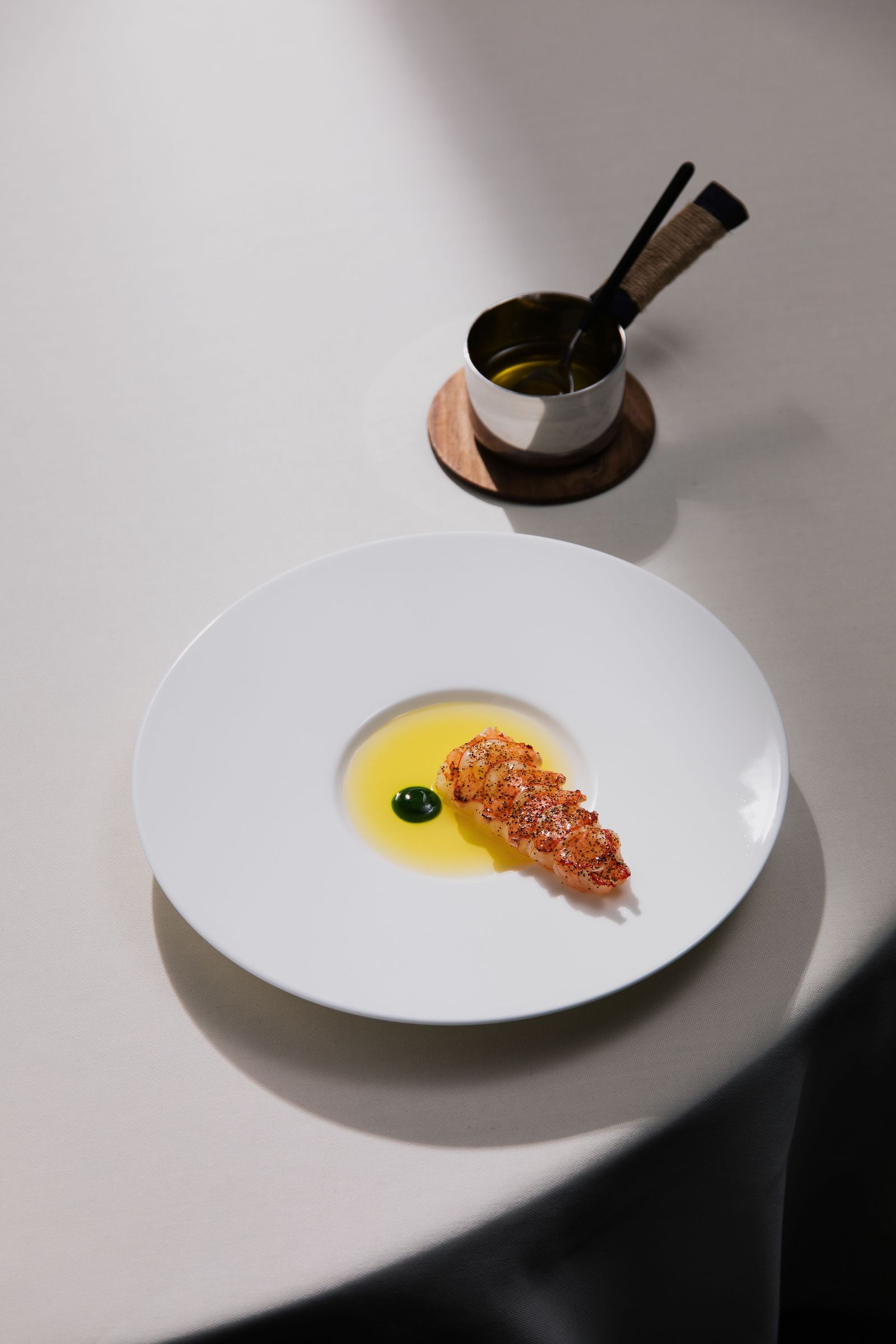 Image may contain Food Food Presentation Plate and Smoke Pipe